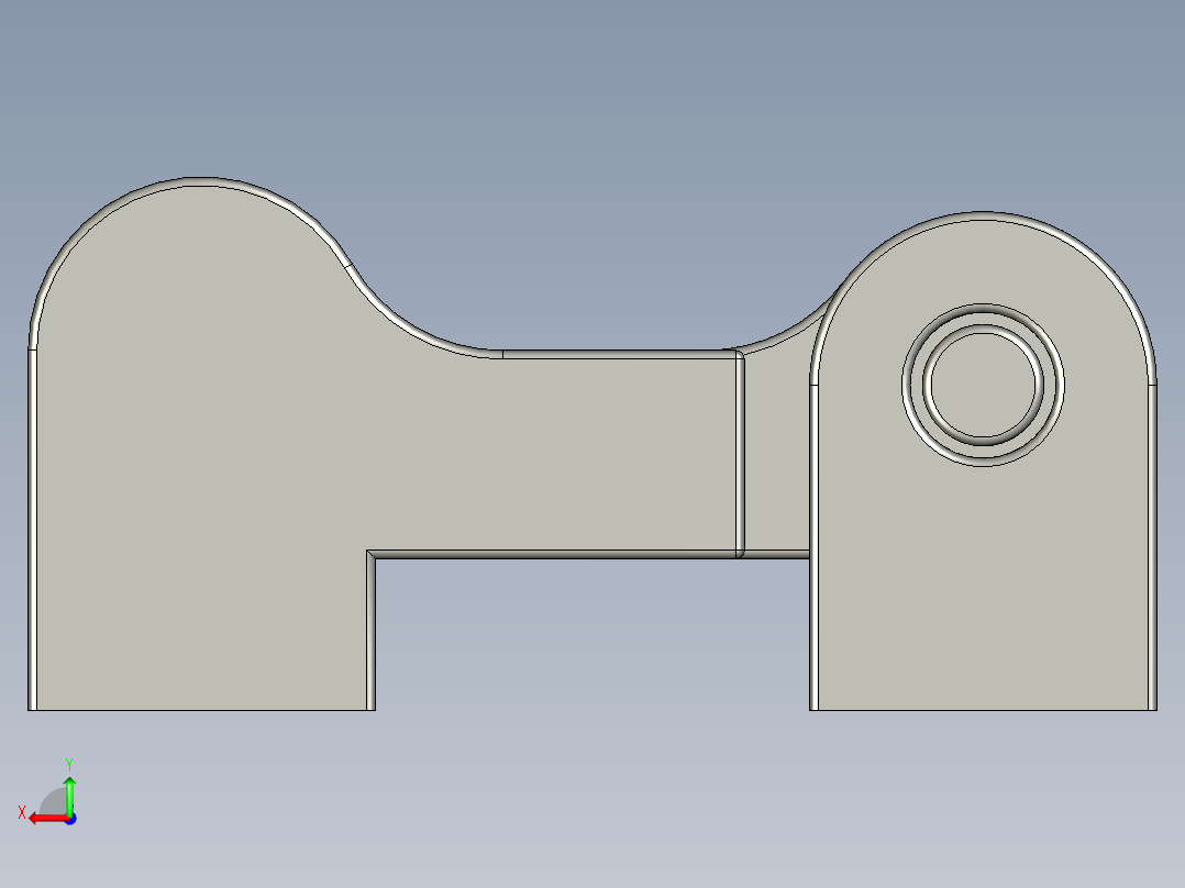 PK-KX生久CL234铰链PK-KXJ-AT后视图