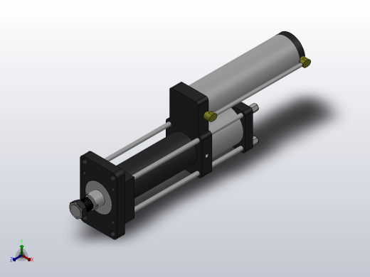 MPT-13T系列标准型[MPT-100-200-5-13T-M2-S1-0°]气压增压缸