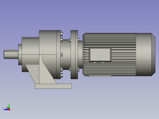 减速机BWD15-YVF80-2右视缩略图