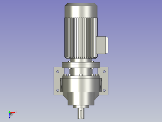 减速机BWD15-YVF80-2俯视缩略图