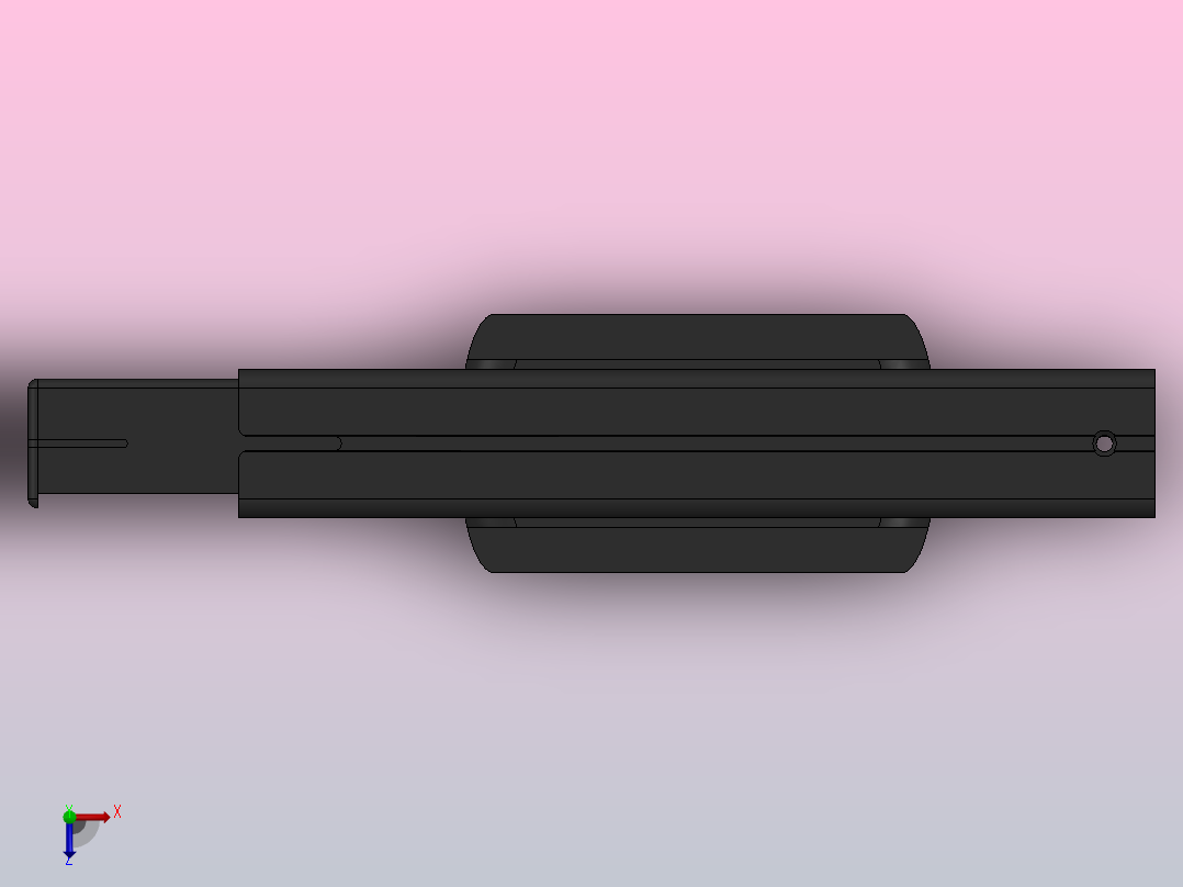 3.5英寸硬盘盒俯视图