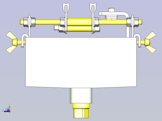 一款漏水回收槽3D图模型右视缩略图