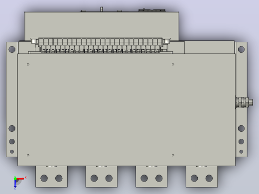 NA1-2000X-630-4P固定万能式断路器三维模型202208俯视缩略图