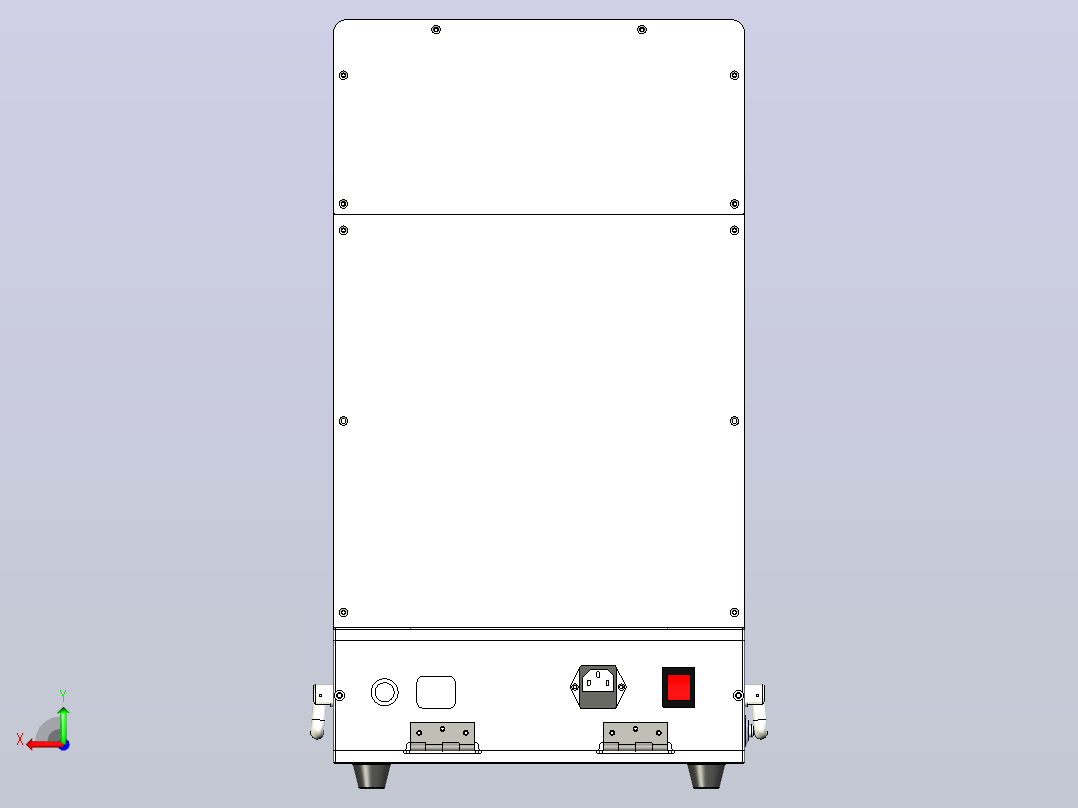 压装治具工装10后视图