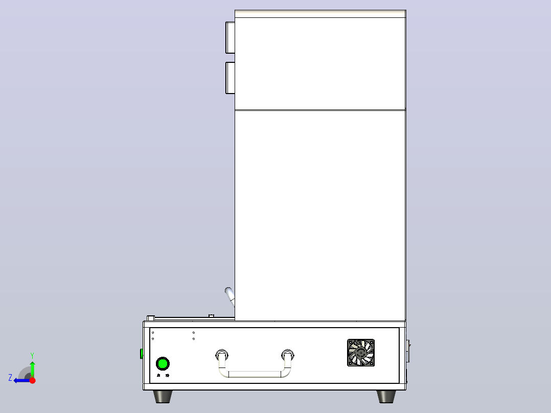 压装治具工装10右视图