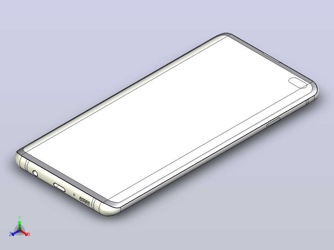 三星Galaxy S10主视图