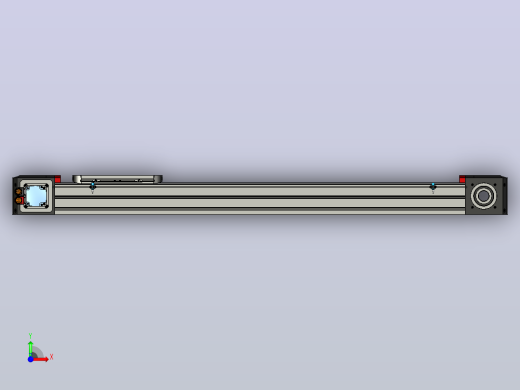 110x110mm毫米施耐德电气MAXH4BBN1000铝型材带齿皮带的线性运动装置前视缩略图