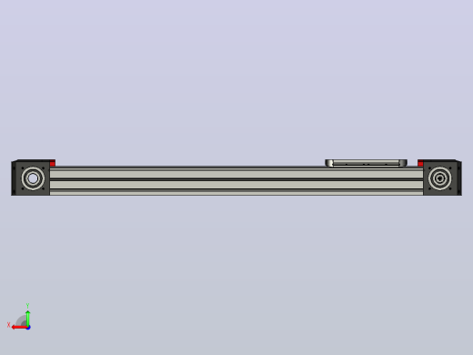110x110mm毫米施耐德电气MAXH4BBN1000铝型材带齿皮带的线性运动装置后视缩略图