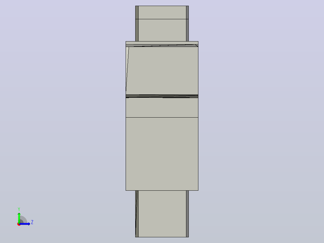 方块玩具左视图