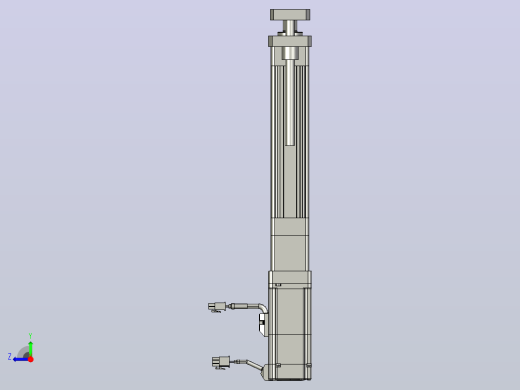 轻载电动缸TPA-ESR40-1210C-L100-M-QDX-W-P40-C3右视缩略图