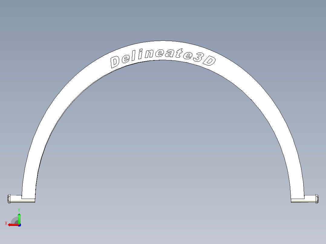 泳池撇渣篮手柄后视图