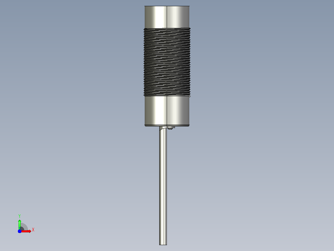 接近开关传感器ZJG25-N-30-M30-N-C前视图