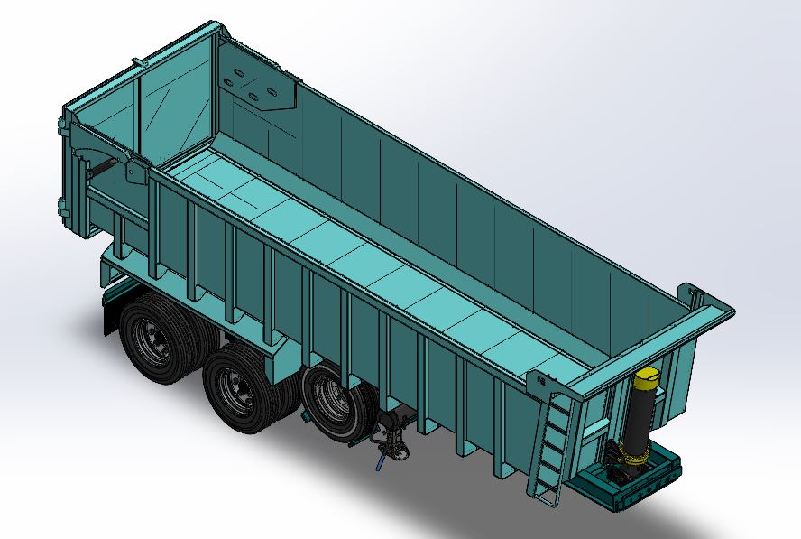 25m3双门翻斗车