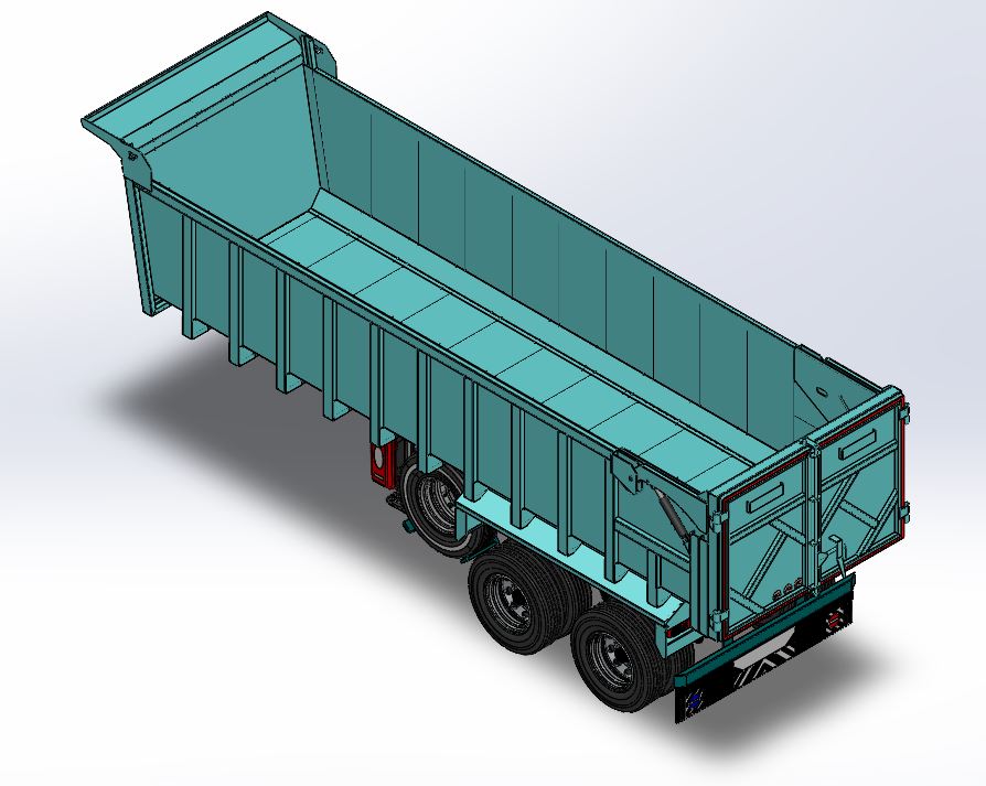 25m3双门翻斗车