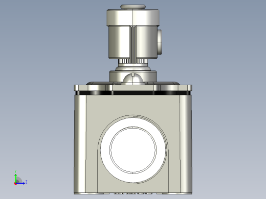 YBLX-K3_20S_B行程开关三维模型202104左视缩略图