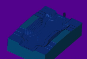 塑料壳凹模加工的数控编程及螺旋压板机构的设计