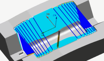 塑料壳凹模加工的数控编程及螺旋压板机构的设计