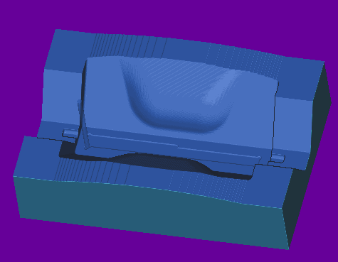 塑料壳凹模加工的数控编程及螺旋压板机构的设计