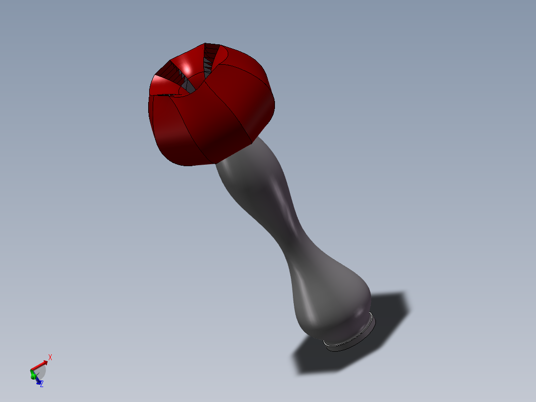 曲面练习-宝莲灯