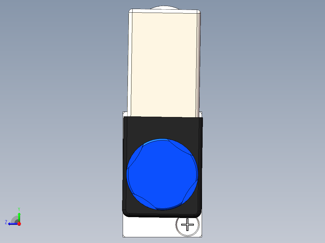 电磁阀4V210-08右视图