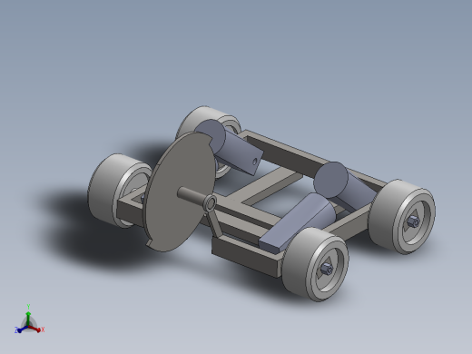 四轮驱动机器人