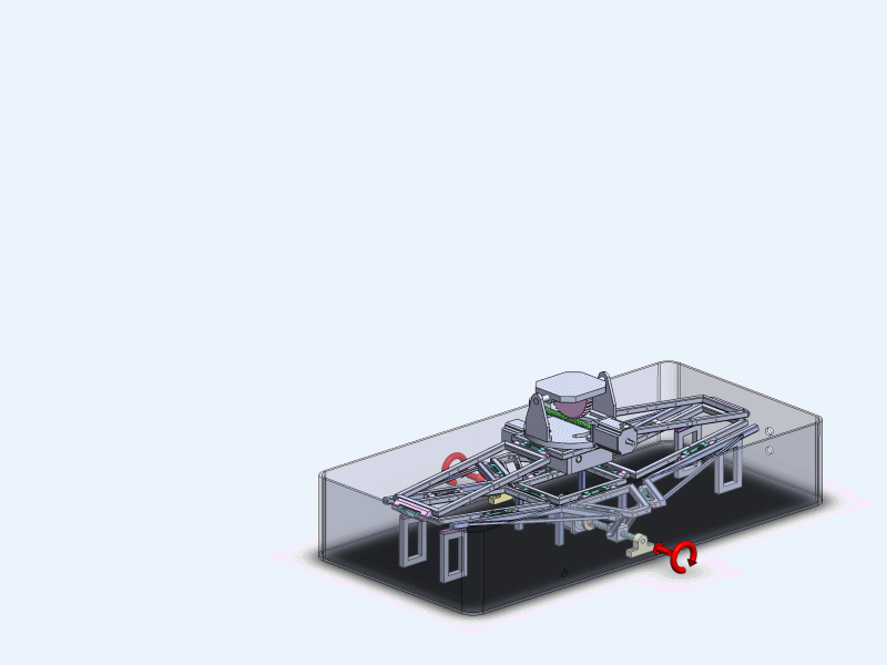 SURYA-PAAN折叠型月球车火星车3D数模图纸 Solidworks设计