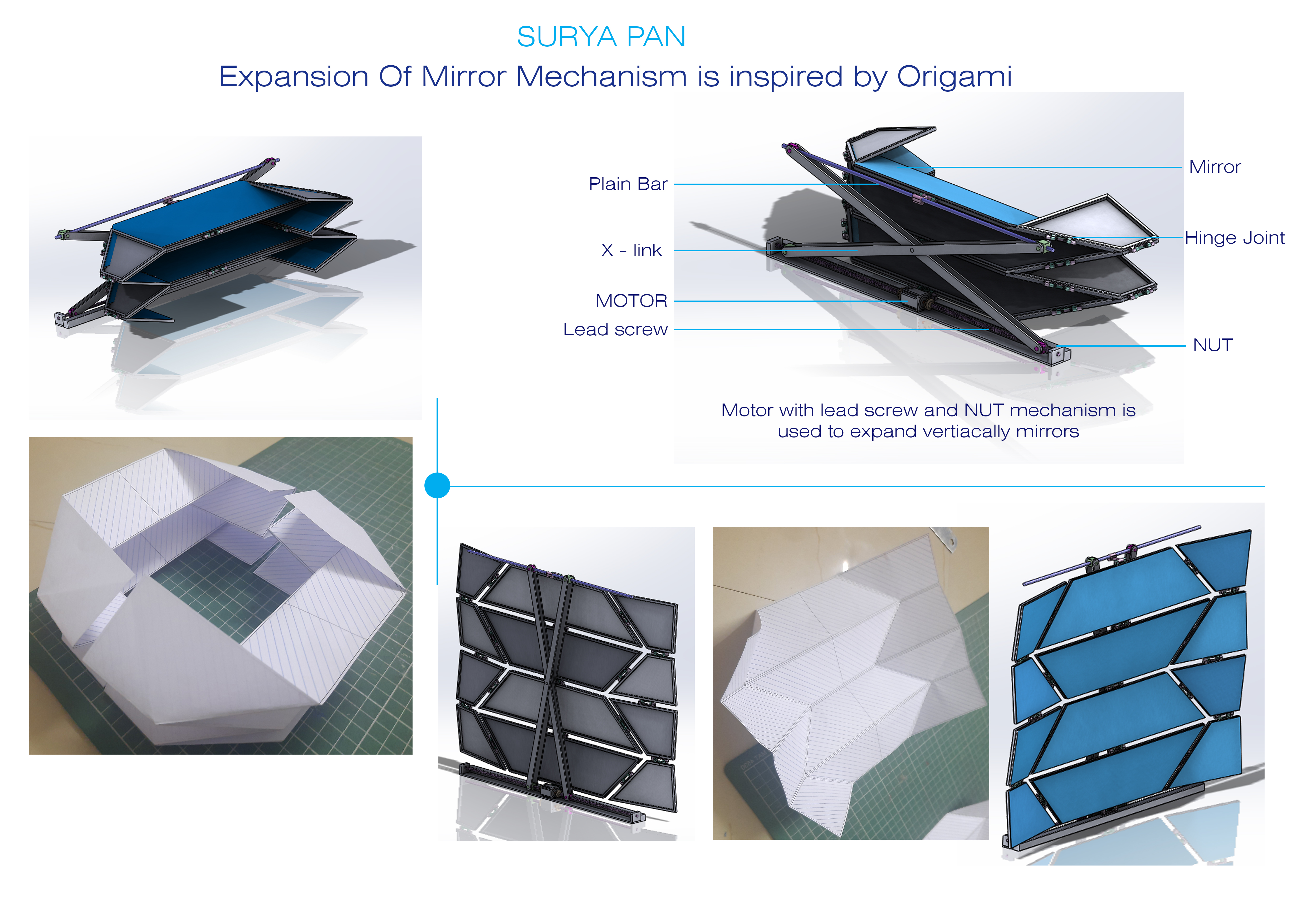 SURYA-PAAN折叠型月球车火星车3D数模图纸 Solidworks设计