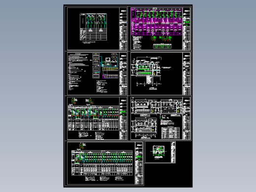 配电室锅炉房电气图