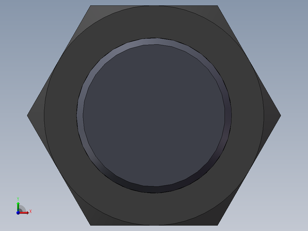 电感传感器KRMS12-1-2MM_STEP_AP203AP214前视图