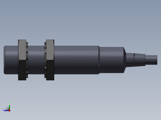 电感传感器KRMS12-1-2MM_STEP_AP203AP214右视缩略图