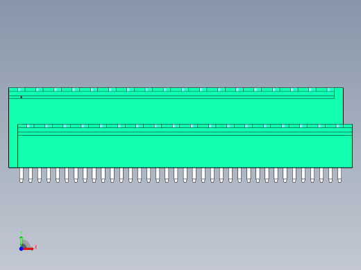 DEGSON 2EDG 系列 5.0mm 可插拔接线端子组-2EDGVTC-5.0-36P-14-00AH前视缩略图