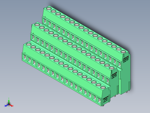 DEGSON DG500 系列 5.05.087.62mm 接线端子-DG500A3-5.08-51P-14-00AH