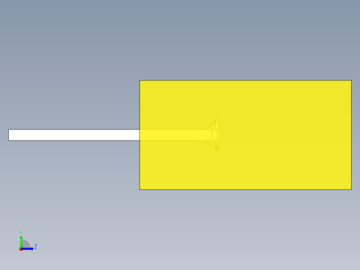LED_Square_Amber_5x5x9.7mm左视缩略图