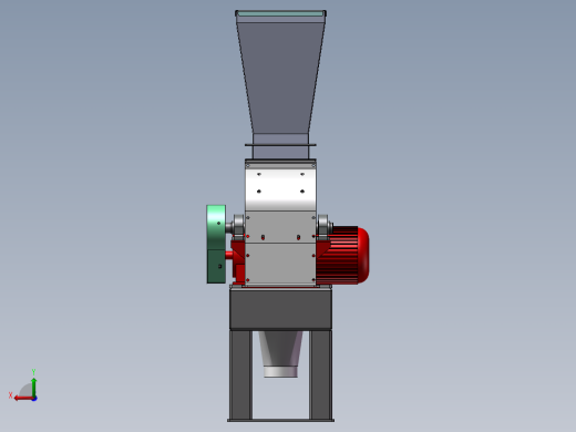 磨粉煤机后视缩略图