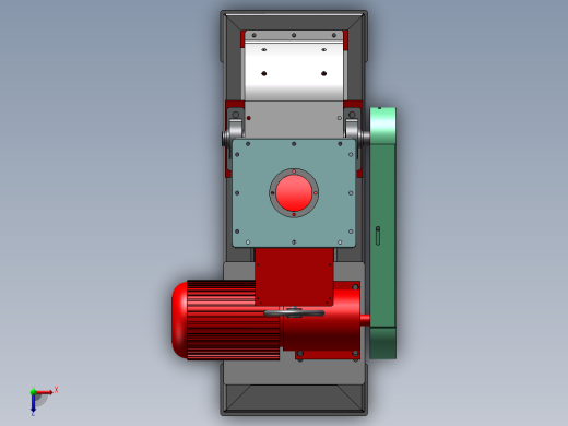 磨粉煤机俯视缩略图