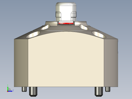 KOSMEKSFA2000-G0A-130多系列多零件图纸模型多系列多零件图纸模型左视缩略图