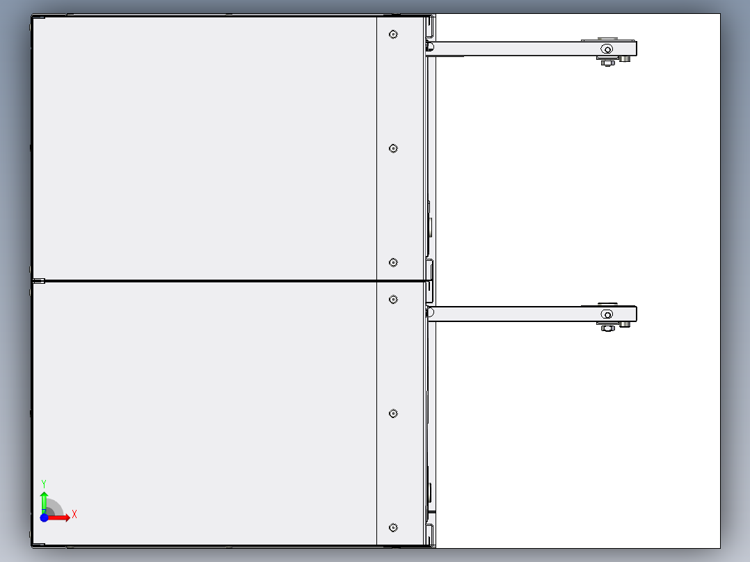 更衣室衣柜前视图
