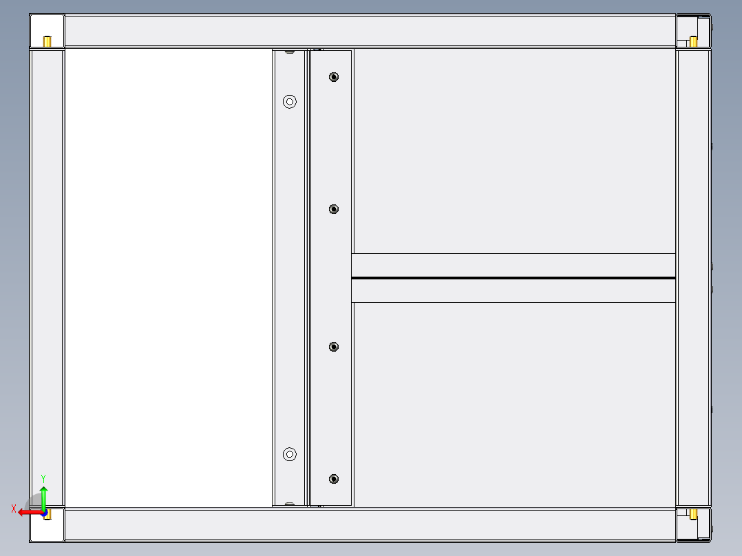 更衣室衣柜后视图