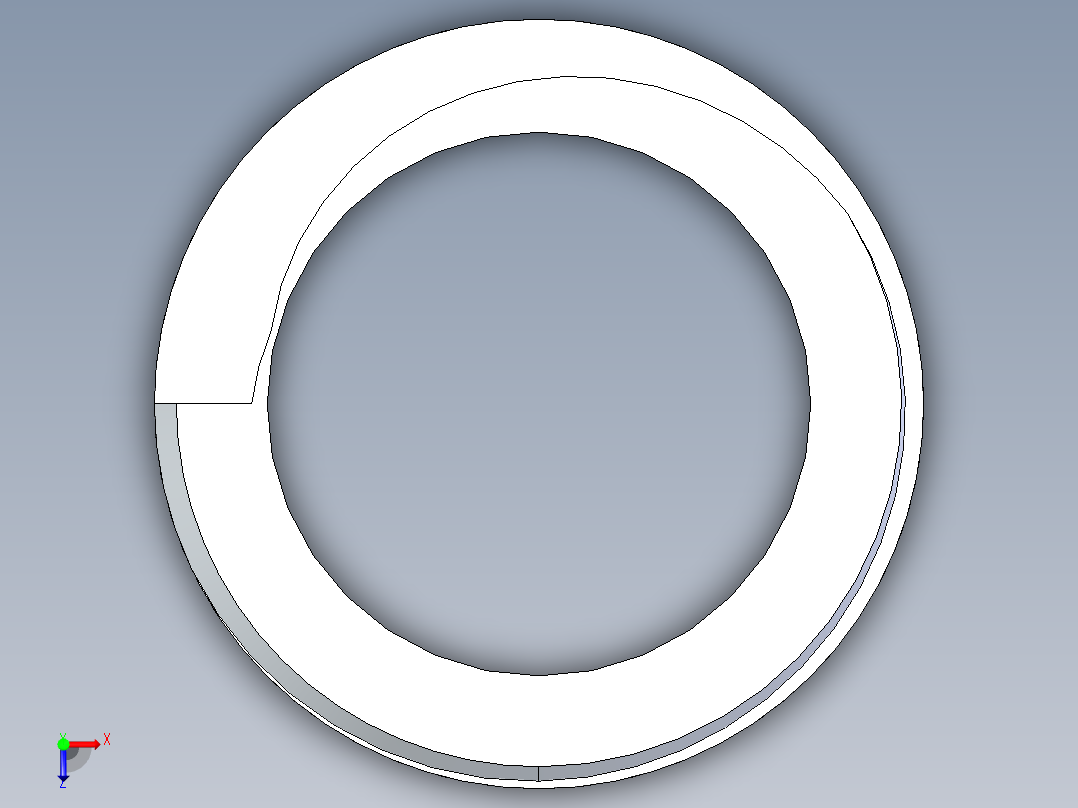 聚氯乙烯配件33-Sch80_Nipple_MPTxMPT_861-107_0.75in x 4in俯视图