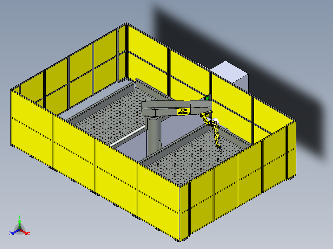 切割正等轴测图