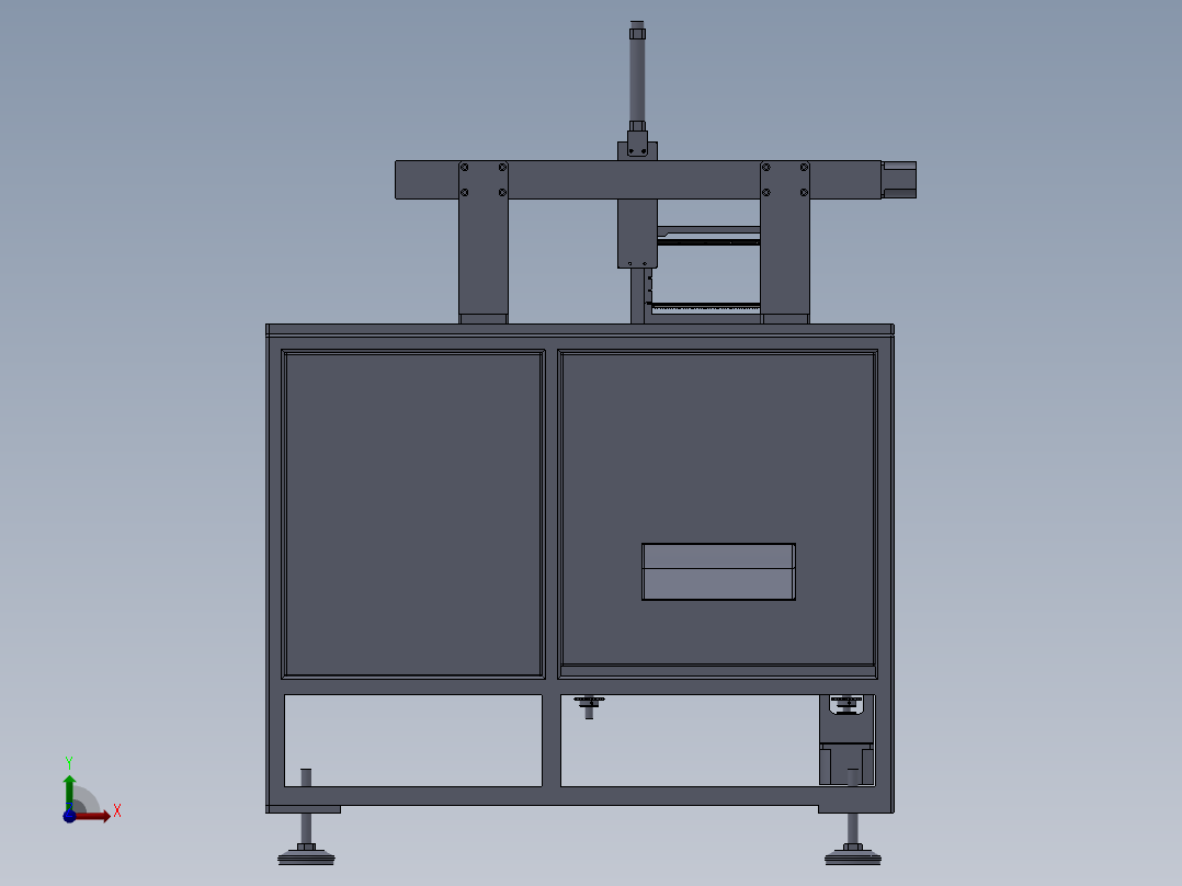 磁环管成型机前视图