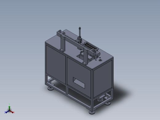 磁环管成型机正等轴测缩略图