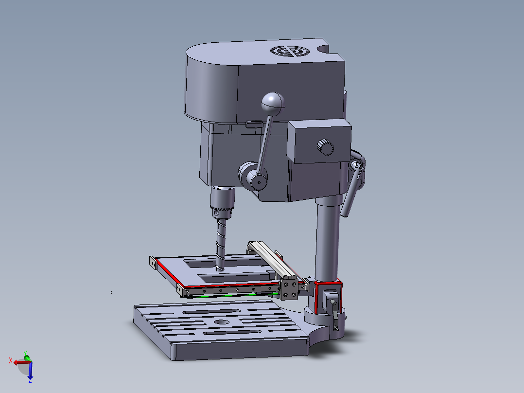 齿轮钻床设计说明书主视图