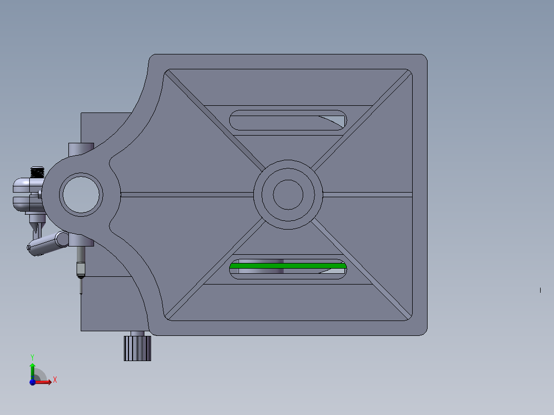 齿轮钻床设计说明书前视图