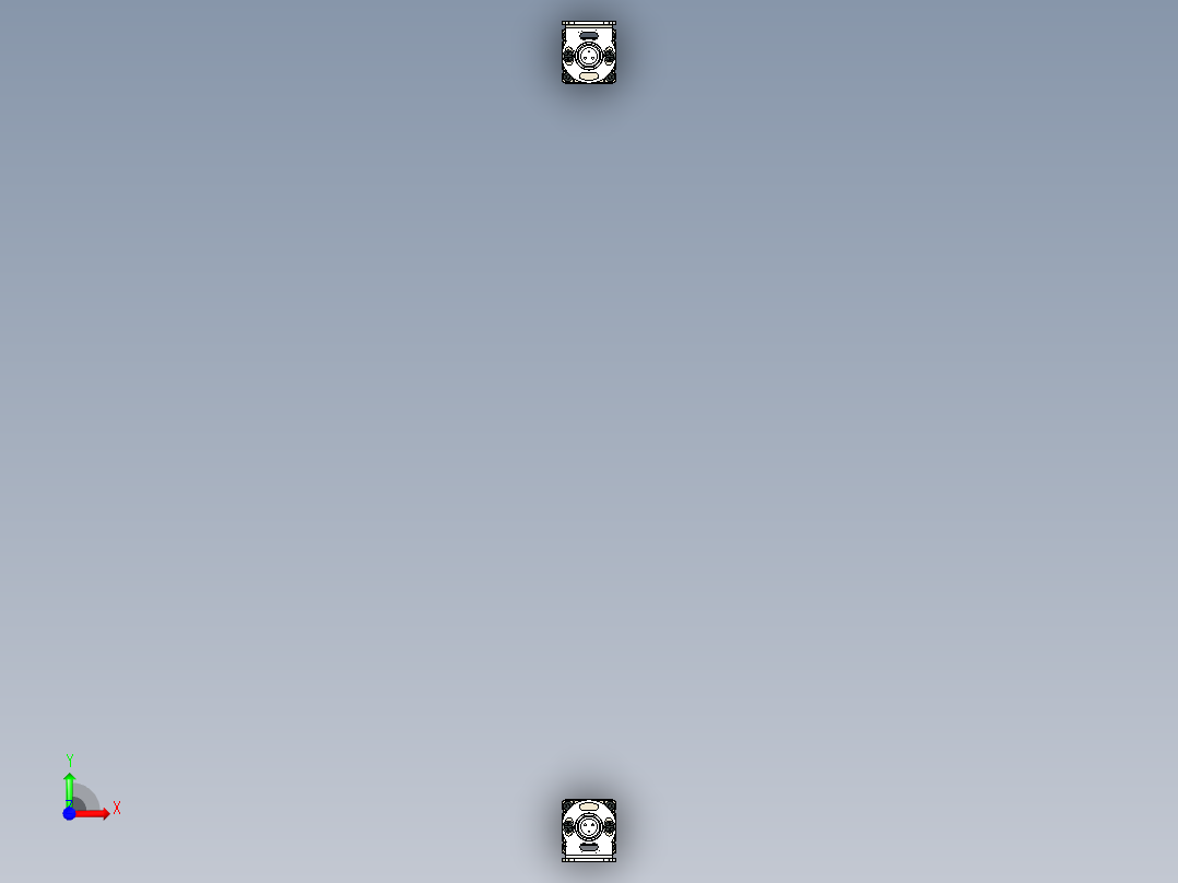 安全_区域传感器H2EL4820_30_30_3D前视图