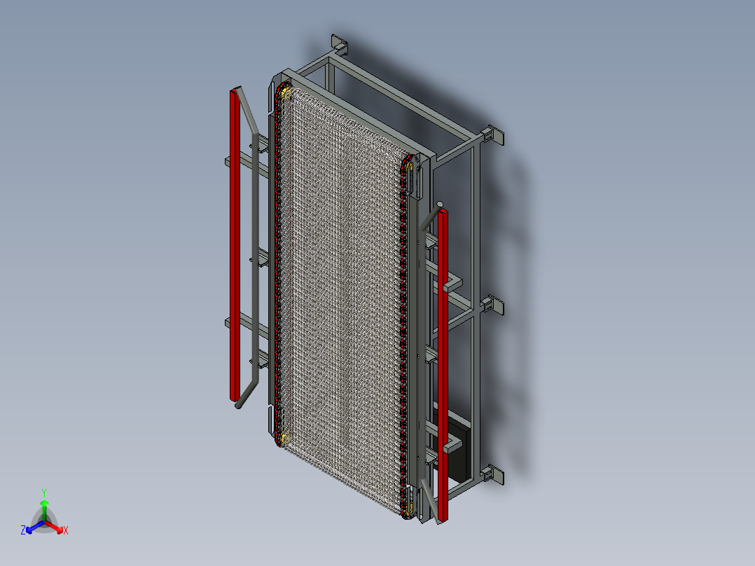 钢丝波带链式输送机