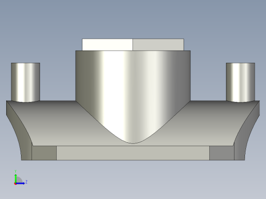 鞍式管左视缩略图