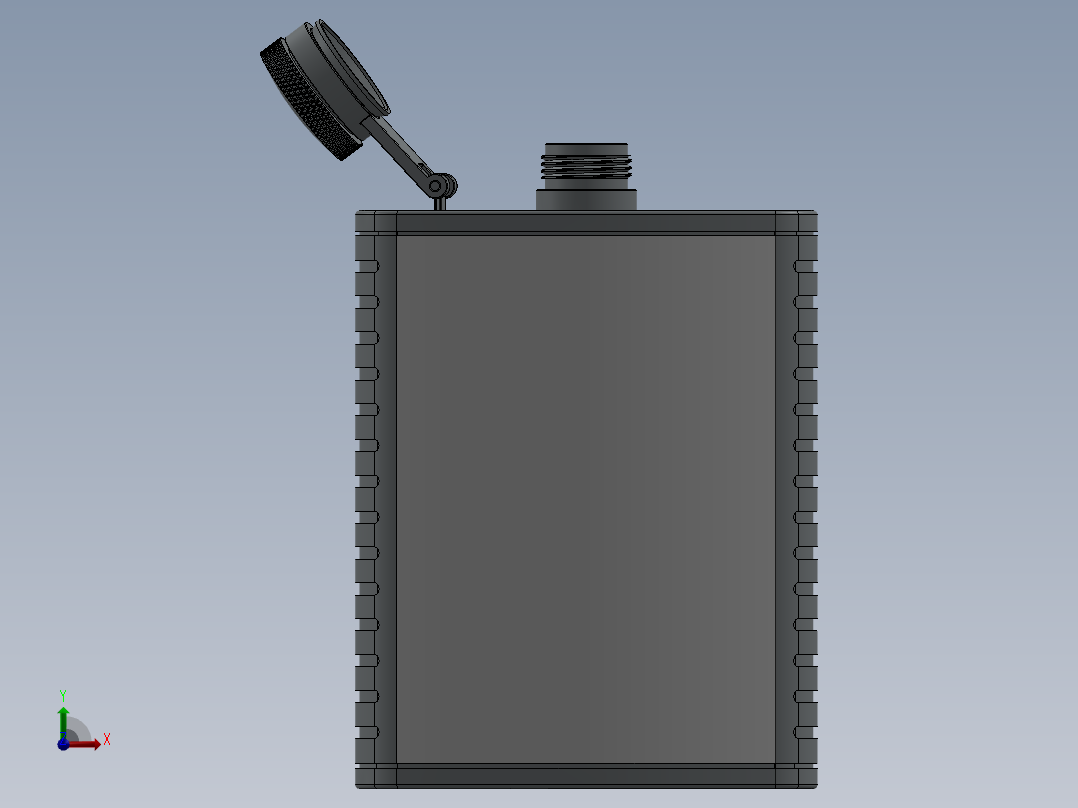 瓶盖、盖子(60)前视图