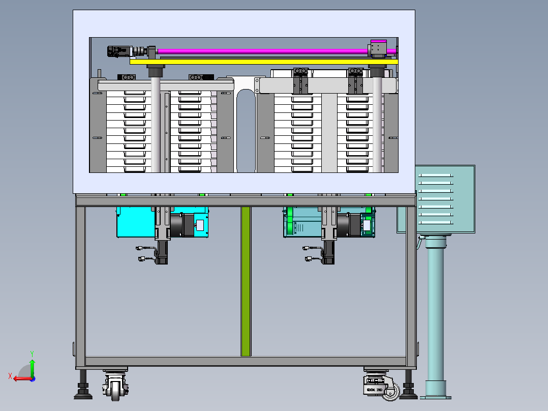 自动上料机sw18后视图