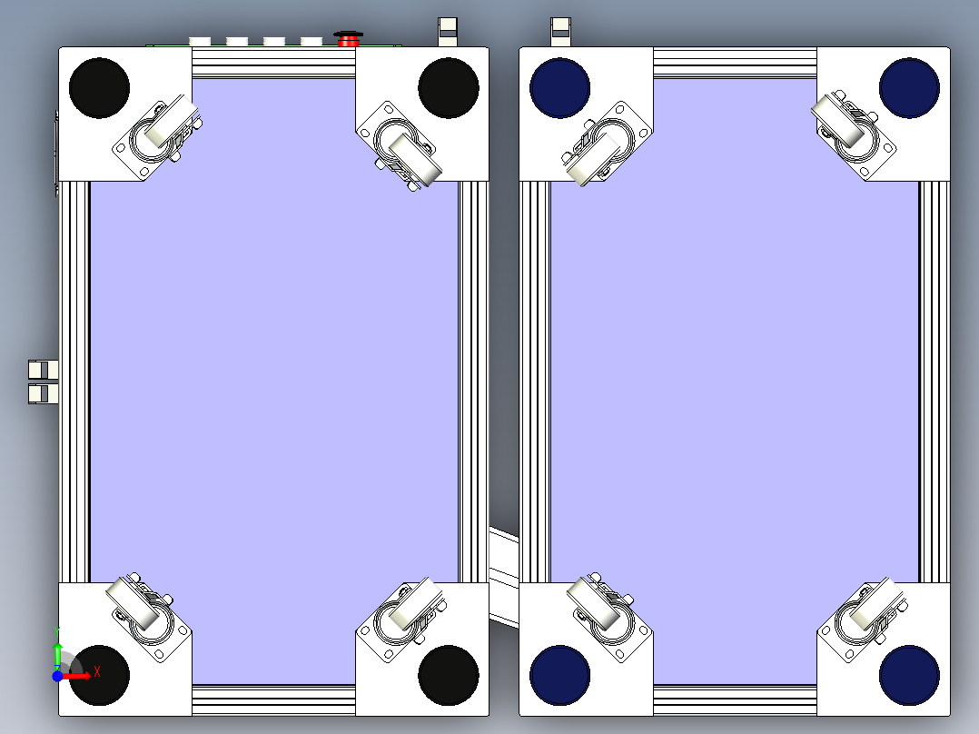 药瓶侧身扫码抓取称重设备X_T前视图